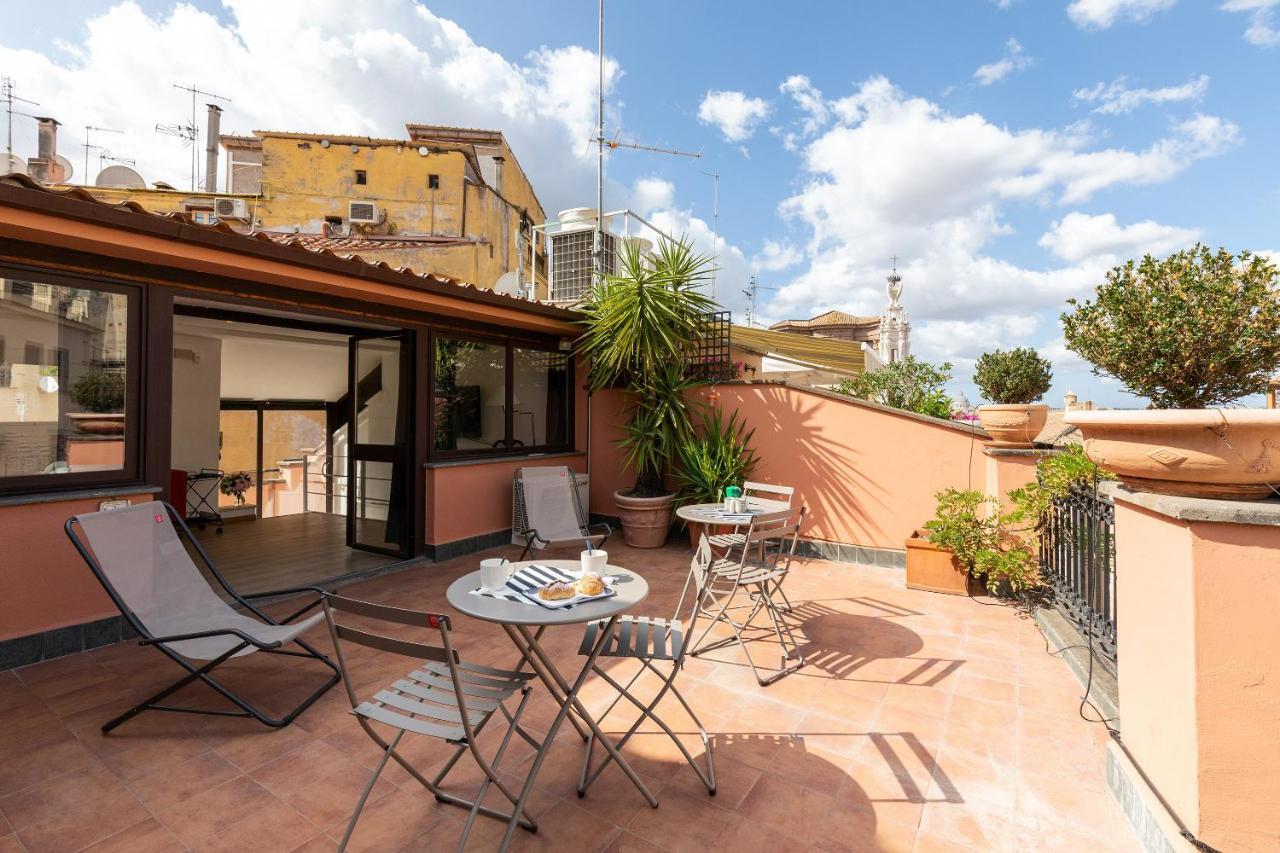 Rome As You Feel - Penthouse Apartment With Terrace On Spanish Steps Екстериор снимка
